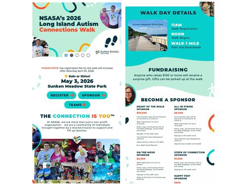 Participated in the Walking Event of Autism Society