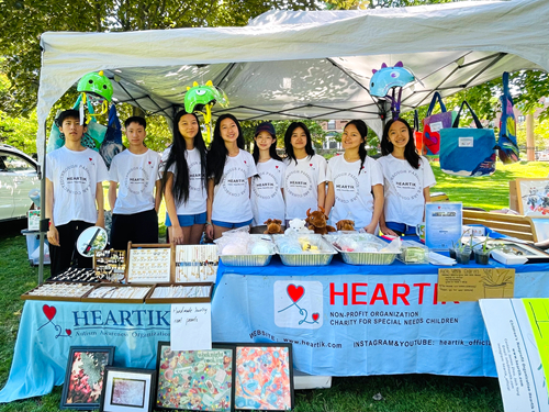 HEARTIK Charity Fundraiser at Local Farmers Market