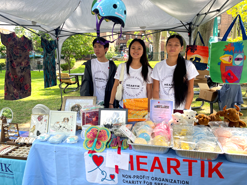 Heartik Volunteers in Action! 