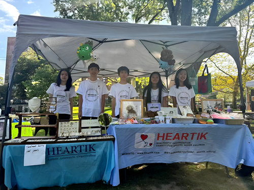 HEARTIK Hosts Community Booth at Firefighters Park