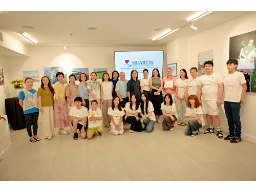 Heartik’s 2nd Annual Art Exhibition Opening Ceremony